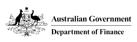 Australian Government Department of Finance logo